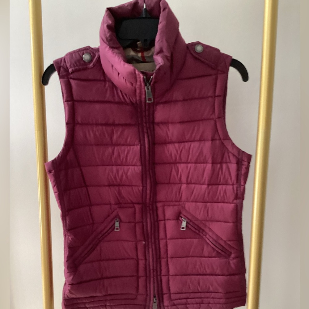 Burberry brit puffer vest